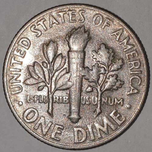 1966 - DIME - USA - ROOSEVELT ONE DIME COIN